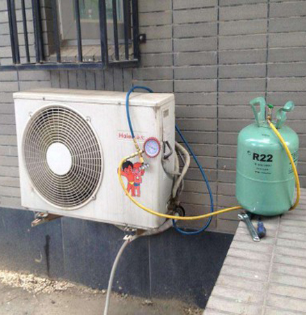 新荣空调加氟
